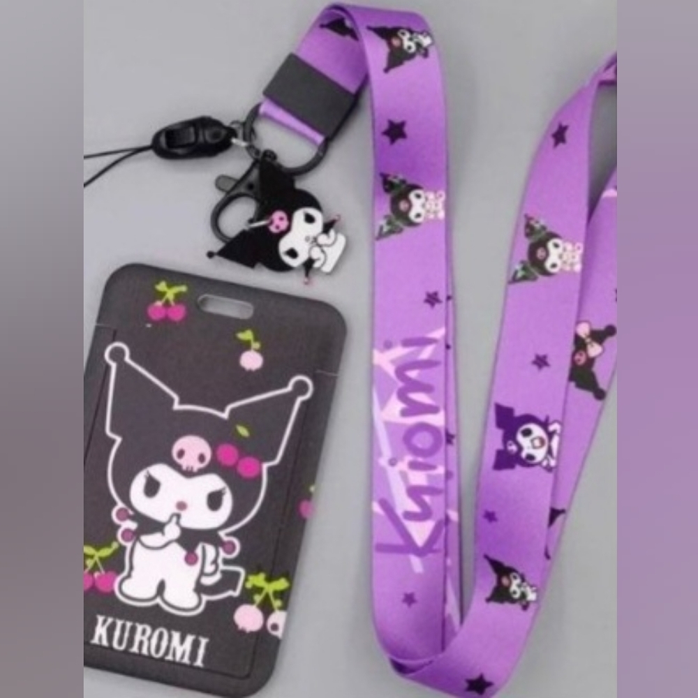 Hello Kitty Kuromi Lanyard